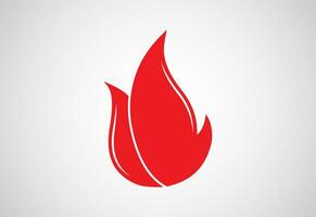 brand flamma logotyp design. brand ikon, brand tecken symbol fri vektor