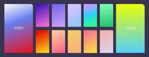 Sanft Pastell- Gradient glatt und beschwingt Farbe Hintergrund vektor