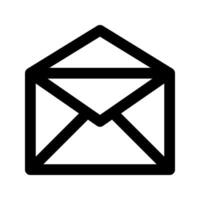 Post, Umschlag, Brief Symbol Vektor Bild. können ebenfalls Sein benutzt zum Email und Kommunikation. geeignet zum verwenden auf Netz Apps, Handy, Mobiltelefon Apps und drucken Medien.
