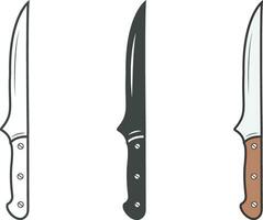 kockens kniv vektor, kniv illustration, kockens kniv silhuett, restaurang Utrustning, matlagning Utrustning, kniv klämma konst, kniv silhuett, redskap vektor