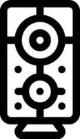 diese Symbol oder Logo Musik- Symbol oder andere wo es erklärt das Typen von Musical Instrumente Das sind häufig gespielt und Andere und Sein benutzt zum Netz, Anwendung und Logo Design vektor