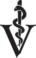 Veterinärsymbol Symbol vektor