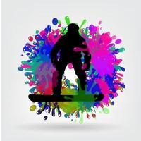 snowboard bakgrund illustration vektor