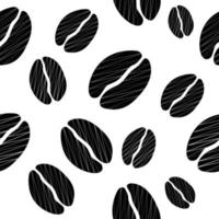 Kaffee nahtlose Muster Vektor-Illustration Hintergrund vektor