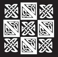 en vektor illustration av en celtic mönster och knop