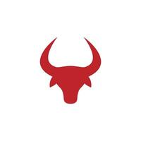 taurus logotyp mall vektor ikon illustration design