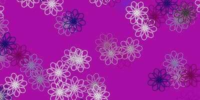 ljuslila, rosa vektor naturliga konstverk med blommor.