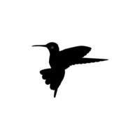 fliegend Kolibri Silhouette, können verwenden Kunst Illustration, Webseite, Logo Gramm, Piktogramm oder Grafik Design Element. Vektor Illustration