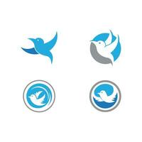 fågel logotyp mall vektor illustration