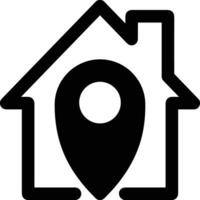 Hem hemsida ikon symbol vektor bild. illustration av de hus verklig egendom grafisk fast egendom design bild