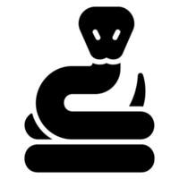 Symbol für Schlangenglyphe vektor