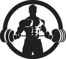 Bildhauerei Erfolg Vektor Designs zum Bodybuilding und Übung dynamisch Bemühungen Übung Vektor Symbole zum Bodybuilding