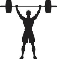 muskel manifestera vektor mönster för kondition och bodybuilding kondition ramar övning vektor ikoner i bodybuilding