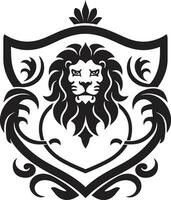 gammal symbol vektor emblem ridderlig skydda svart design