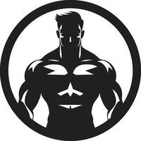 dynamisk disciplin vektor ikoner för kondition och bodybuilding muskel metrik övning vektor mönster i bodybuilding