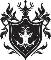 Dynastie Kamm schwarz Design galant Emblem Vektor Symbol