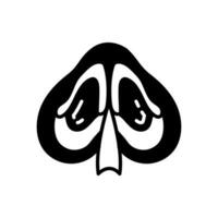 Nasal- Septum Symbol im Vektor. Logo vektor