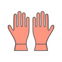 Handschuhe-Vektor-Symbol vektor
