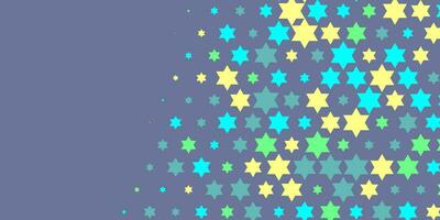 bunt Sterne abstrakt Illustration Hintergrund schön Banner mit Kopieren Raum vektor