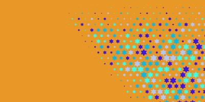 färgrik stjärnor abstrakt illustration bakgrund skön baner med kopia Plats vektor