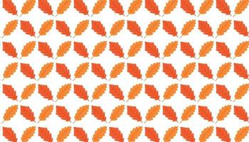 Herbst Herbstlaub Muster Hintergrunddesign für Texturdruck Tapetenvektor vektor