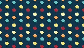 Herbst Herbst Blatt Muster Hintergrunddesign für Texturdruck Wallpaper Vektor