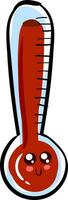 süß Thermometer , Vektor oder Farbe Illustration