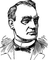 John g. Carlisle, Jahrgang Illustration vektor