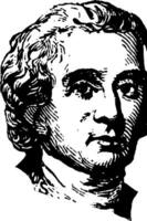 Charles carroll, Jahrgang Illustration vektor