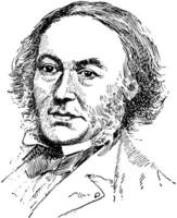 Robert cobden, Jahrgang Illustration vektor