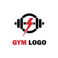 Logo-Design für Fitnessstudios vektor