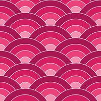 rosa skugga av japansk Vinka mönster bakgrund. japansk sömlös mönster vektor. vågor bakgrund illustration. för Kläder, omslag papper, bakgrund, bakgrund, gåva kort. vektor