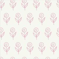 Muster Vektor und Hintergrund Blumen Muster Design