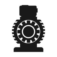 elektrisch Motor- Symbol Vektor