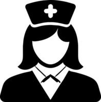 Krankenschwester Symbol Vektor