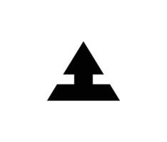 Brief ein Hütte Logo Design Vorlage vektor