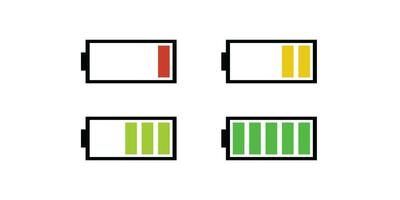 aufladen Batterie Logo Design Vorlage vektor