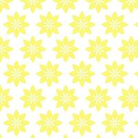 modern enkel abstrakt gul Färg blomma mönster konst, perfekt för bakgrund, tapeter vektor