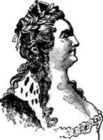 Catherine ii, Jahrgang Illustration vektor