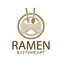 Ramen Illustration Logo vektor