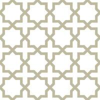 nahtlos geometrisch Muster mit ein Arabisch Stil vektor