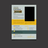 vektor business flyer designmall