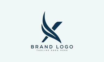 Brief x Logo Design Vektor Vorlage Design zum Marke.