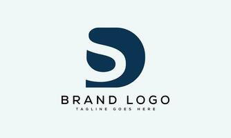 brev sd logotyp design vektor mall design för varumärke.