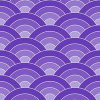 lila Schatten von japanisch Welle Muster Hintergrund. japanisch nahtlos Muster Vektor. Wellen Hintergrund Illustration. zum Kleidung, Verpackung Papier, Hintergrund, Hintergrund, Geschenk Karte. vektor