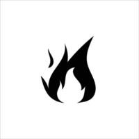 Feuer Symbol Lager Vektor Illustration