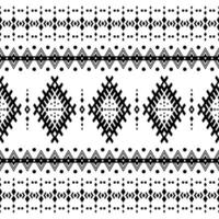 etnisk geometrisk abstrakt motiv bakgrund design. sömlös mönster i folk konst stil. aztec navajo inföding amerikansk. design för textil, tyg, Kläder, ridå, matta, prydnad, omslag, tapet. vektor