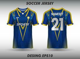 Vektor Jersey Design zum Sublimation Sport t Hemd Design