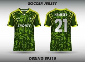 Vektor Jersey Design zum Sublimation Sport t Hemd Design