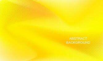 abstrakt gul lutning bakgrund med halvton effekt vektor illustration